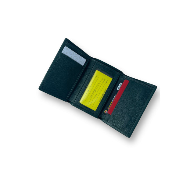 Кожаный женский кошелек, зеленый Кожаный женский кошелек, зеленый