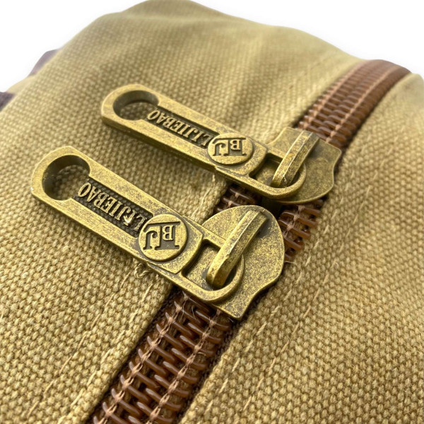 Брезентовий рюкзак, з розширенням, один відділ, 30 л, колір койот Брезентовий рюкзак, з розширенням, один відділ, 30 л, колір койот