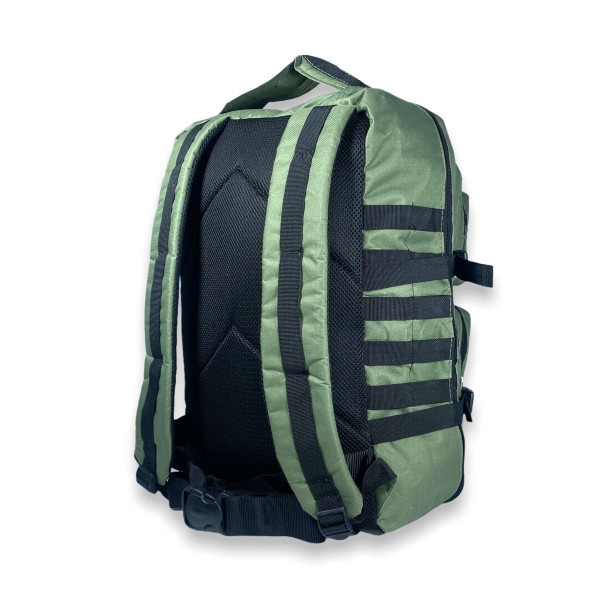 Тактический рюкзак 04071 два отдела два фронтальных кармана дополнительные крепления 50 л Размер 50*30*25 см, хаки