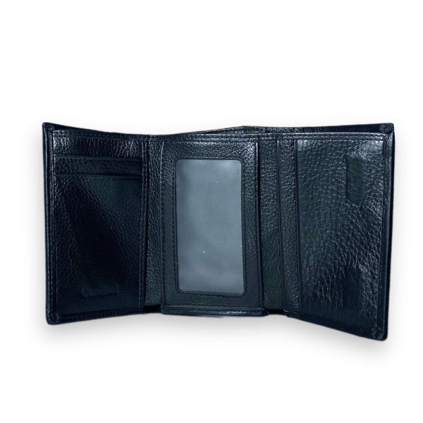 Кошелек женский из натуральной кожи, черный Кошелек женский из натуральной кожи, черный