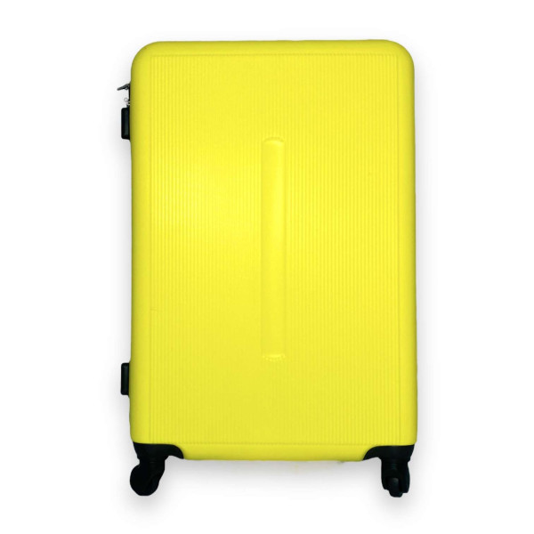 Чемодан Wings 93 л, одно отделение, карман-сетка, кодовый замок, размер: 70,5*47*28 см, вес 4 кг, желтый