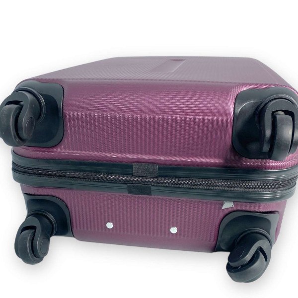 Чемодан Wings 60 л, одно отделение, кодовый замок, выдвижная ручка, размер 60,5*41*24 см, вес 3,2 кг, фиолетовый Чемодан Wings 60 л, одно отделение, кодовый замок, выдвижная ручка, размер 60,5*41*24 см, вес 3,2 кг, фиолетовый