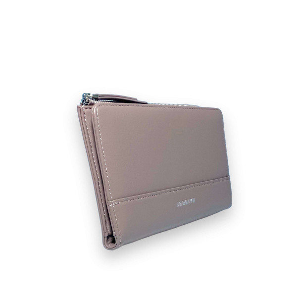 Женский кошелек Saralyn экокожа 1 отделение 8 ячеек для карт размер: 20*11*3 см пудра Женский кошелек Saralyn экокожа 1 отделение 8 ячеек для карт размер: 20*11*3 см пудра