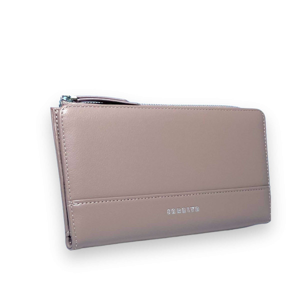 Женский кошелек Saralyn экокожа 1 отделение 8 ячеек для карт размер: 20*11*3 см пудра Женский кошелек Saralyn экокожа 1 отделение 8 ячеек для карт размер: 20*11*3 см пудра