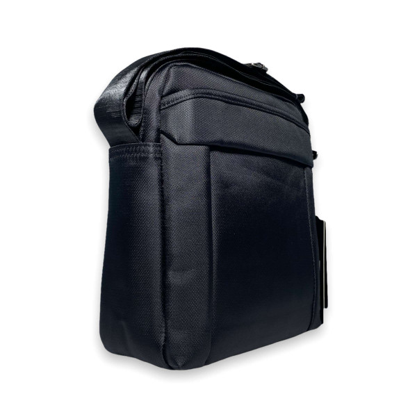 Сумка через плечо мужская 085, одно отделение карман с тыльной стороны ремень ручка размеры: 23*20*7 см черная Сумка через плечо мужская 085, одно отделение карман с тыльной стороны ремень ручка размеры: 23*20*7 см черная