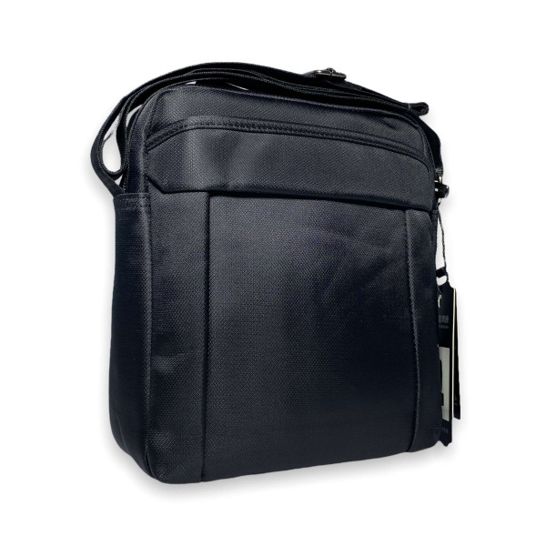 Сумка через плечо мужская 085, одно отделение карман с тыльной стороны ремень ручка размеры: 23*20*7 см черная Сумка через плечо мужская 085, одно отделение карман с тыльной стороны ремень ручка размеры: 23*20*7 см черная