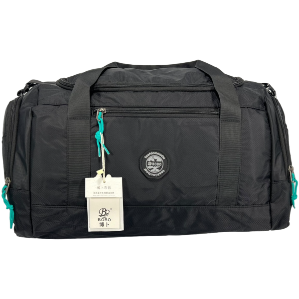 Спортивная сумка на четыре отделения, 35 л, черная