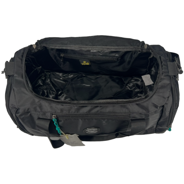 Спортивная сумка на четыре отделения, 35 л, черная