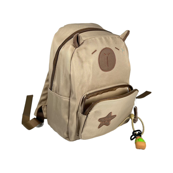 Дитячий рюкзак на два відділення, бежевий Дитячий рюкзак на два відділення, бежевий