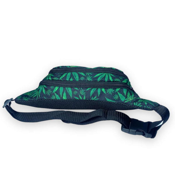 Сумка-бананка на пояс, два отделения на молнии, принт 6 Сумка-бананка на пояс, два отделения на молнии, принт 6