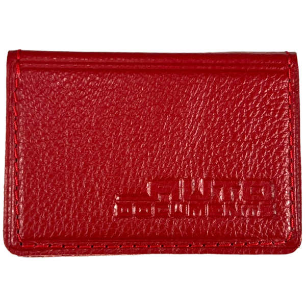 Обложка для автодокументов BagWay ручная работа 1006-4 красная