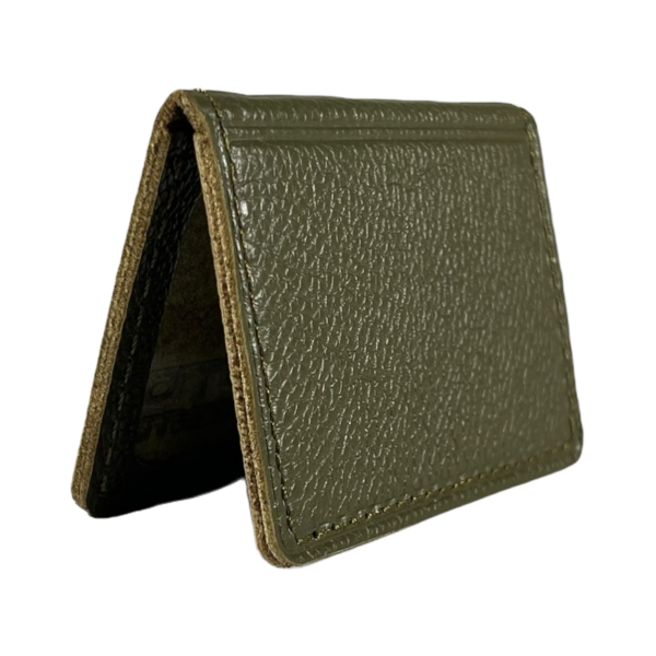 Обложка для автодокументов BagWay ручная работа 1006-5 зеленая