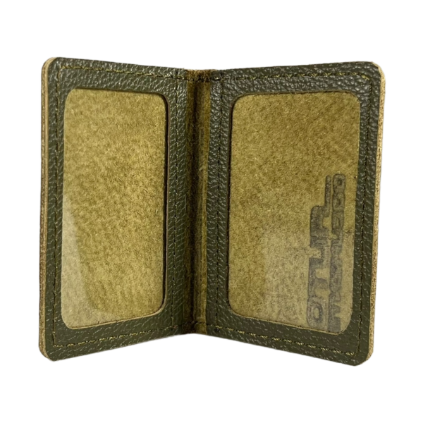 Обложка для автодокументов BagWay ручная работа 1006-5 зеленая