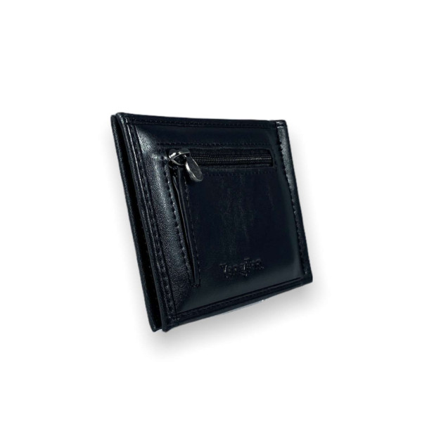 Кошелек зажим для купюр из кожзаменителя YangFan отдел для монет прозрачный отдел размер: 11*8*3 см черный Кошелек зажим для купюр из кожзаменителя YangFan отдел для монет прозрачный отдел размер: 11*8*3 см черный