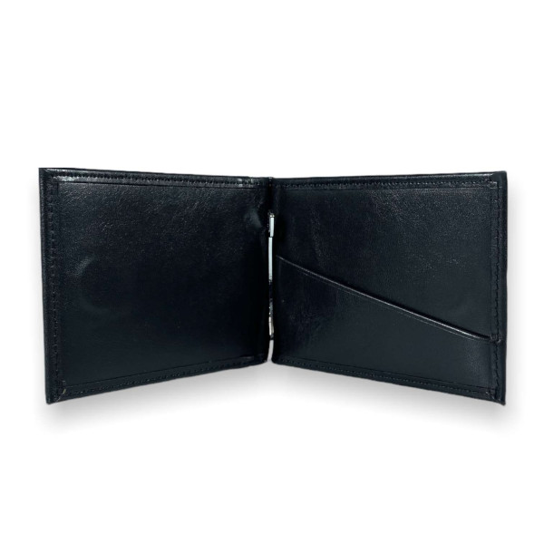 Кошелек зажим для купюр из кожзаменителя YangFan отдел для монет прозрачный отдел размер: 11*8*3 см черный Кошелек зажим для купюр из кожзаменителя YangFan отдел для монет прозрачный отдел размер: 11*8*3 см черный