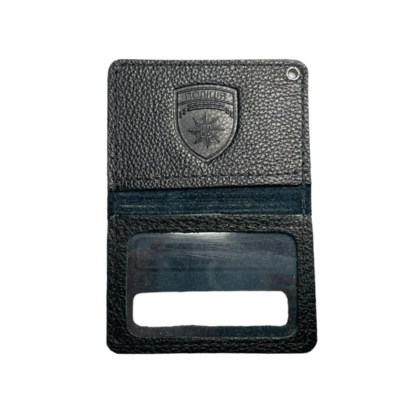 Кожаная обложка на удостоверение 