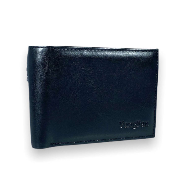 Кошелек зажим из экокожи YangFan 1032 две ячейки для карт памяти размер:11*8*1 см черный Кошелек зажим из экокожи YangFan 1032 две ячейки для карт памяти размер:11*8*1 см черный