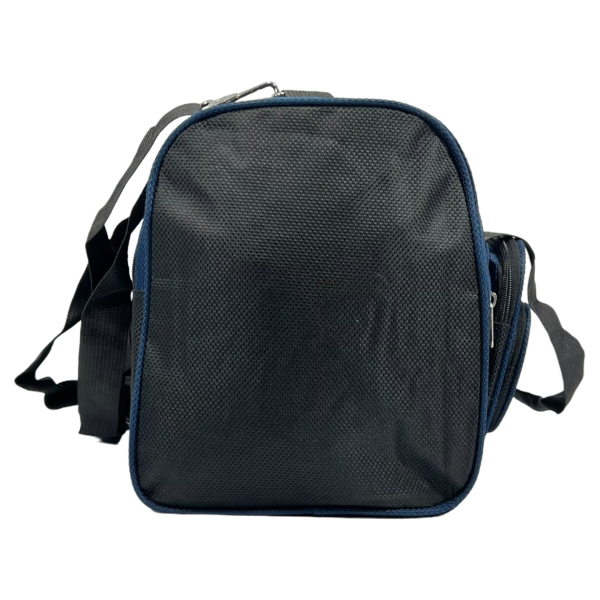 Дорожная сумка Wallaby на шесть отделений 1041-1 черная с синим Дорожная сумка Wallaby на шесть отделений 1041-1 черная с синим