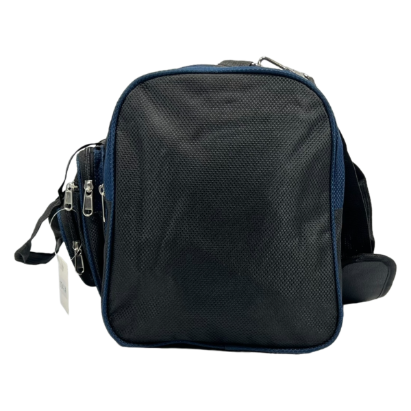 Дорожная сумка Wallaby на шесть отделений 1041-1 черная с синим Дорожная сумка Wallaby на шесть отделений 1041-1 черная с синим