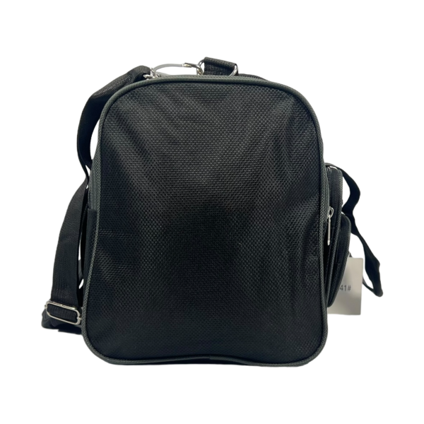 Дорожная сумка Wallaby на шесть отделений 1041-2 черная с серым Дорожная сумка Wallaby на шесть отделений 1041-2 черная с серым