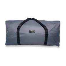 Большая дорожная сумка BagWay, одно отделение, серая