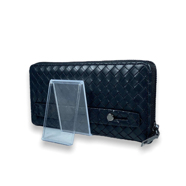 Кошелек клатч мужской 1122-5 четыре отдела восемь ячеек для карточек размер:20*10*3 см черный