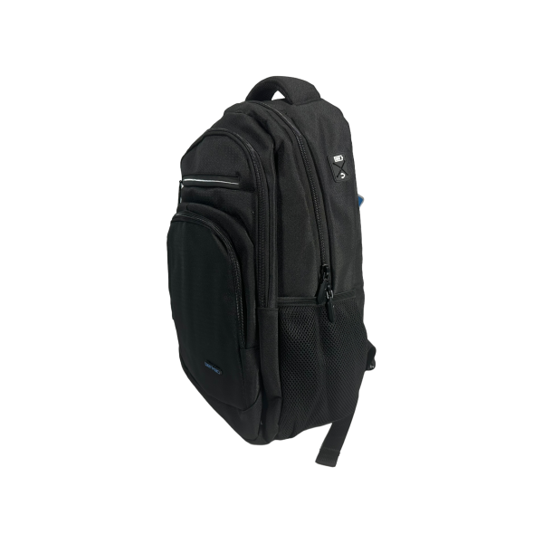 Міський, міцний рюкзак на чотири віділеня, 25 л, чорний, кріплення на валізу Міський, міцний рюкзак на чотири віділеня, 25 л, чорний, кріплення на валізу