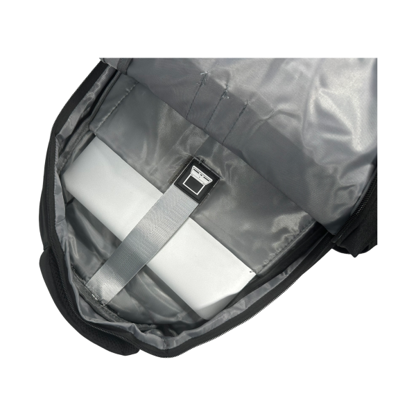 Міський, міцний рюкзак на чотири віділеня, 25 л, чорний, кріплення на валізу Міський, міцний рюкзак на чотири віділеня, 25 л, чорний, кріплення на валізу