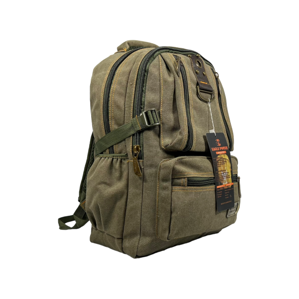 Городской рюкзак, брезентовый, цвет хаки, 20 л Городской рюкзак, брезентовый, цвет хаки, 20 л