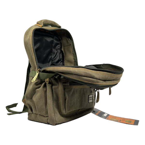 Городской рюкзак, брезентовый, цвет хаки, 20 л Городской рюкзак, брезентовый, цвет хаки, 20 л