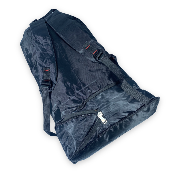 Туристичний рюкзак з розширенням, один відділ, 3 фронтальні кишені, 35 л, колір червоний