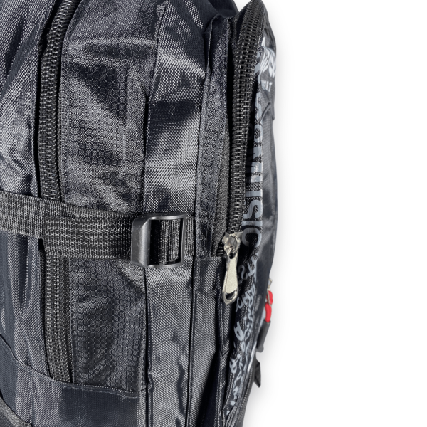 Рюкзак туристичний з розширенням, 35 л, один відділ, 3 фронтальні кишені, чорний Рюкзак туристичний з розширенням, 35 л, один відділ, 3 фронтальні кишені, чорний