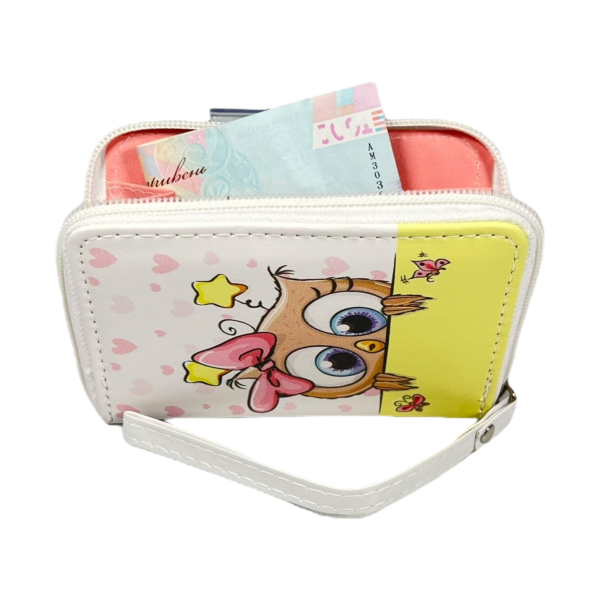 Детский кошелек с двумя отделениями для купюр Детский кошелек с двумя отделениями для купюр