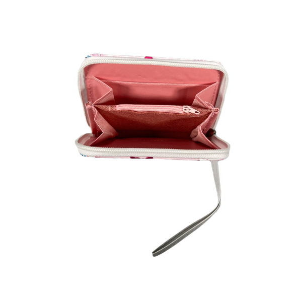 Дитячий гаманець на два відділення для купюр, рожеві сови Дитячий гаманець на два відділення для купюр, рожеві сови