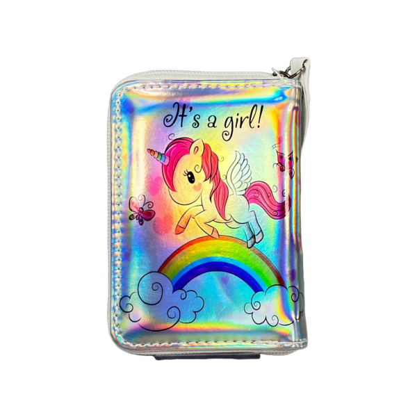 Дитячий гаманець на два віділеня для купюр