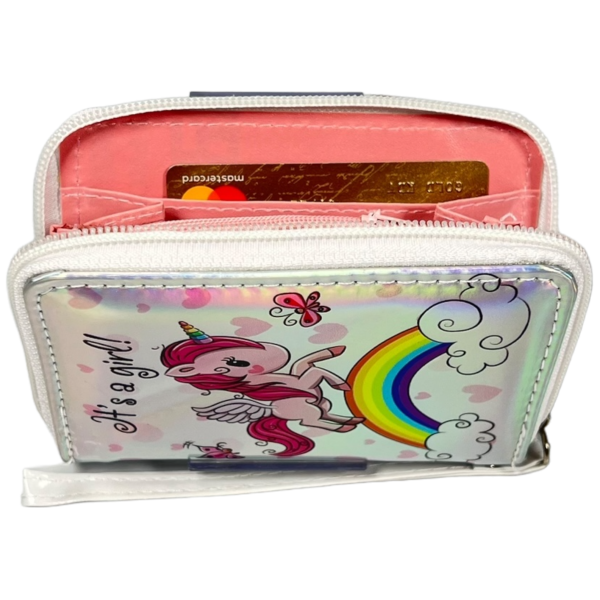 Дитячий гаманець на два віділеня для купюр Дитячий гаманець на два віділеня для купюр