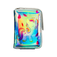 Классический детский кошелек на два отделения для купюр, голубой