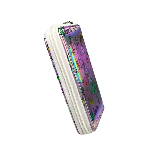 Классический кошелек для девочек, розовый