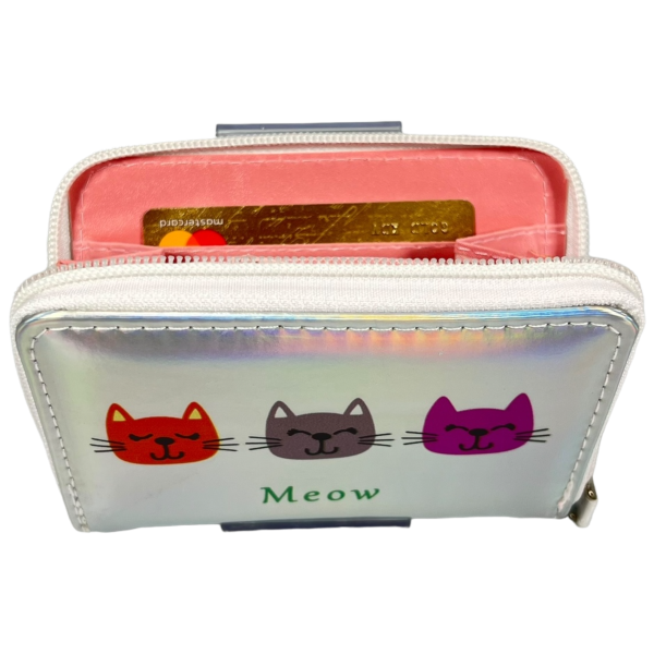 Дитячий гамнець на два віділеня для купюр, білий Дитячий гамнець на два віділеня для купюр, білий