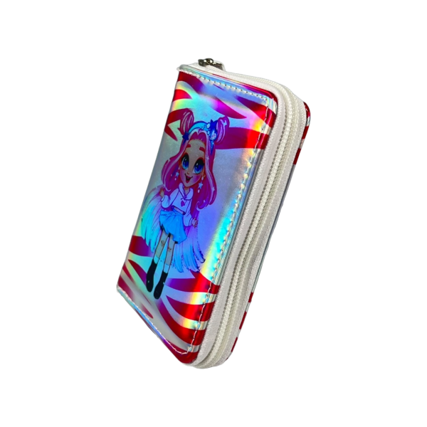 Дитячий гаманець для дівчинки на два відділення для купюр Дитячий гаманець для дівчинки на два відділення для купюр