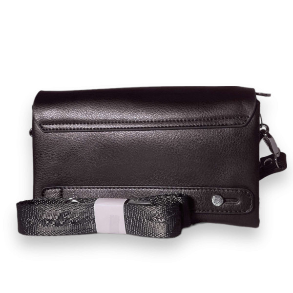 Мужской кошелек портмоне клатч из экокожи три отдела дополнительные карманы коричневый Мужской кошелек портмоне клатч из экокожи три отдела дополнительные карманы коричневый