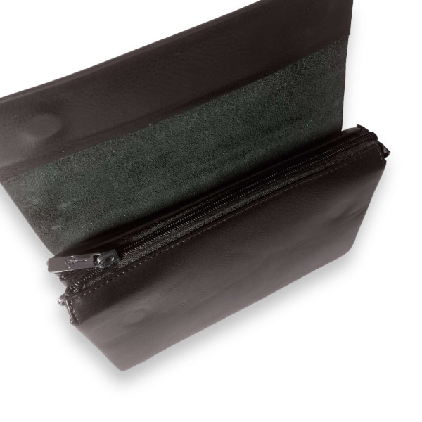 Мужской кошелек портмоне Langsa клатч из экокожи три отдела дополнительные карманы размер: 22*15*5 см коричневый Мужской кошелек портмоне Langsa клатч из экокожи три отдела дополнительные карманы размер: 22*15*5 см коричневый