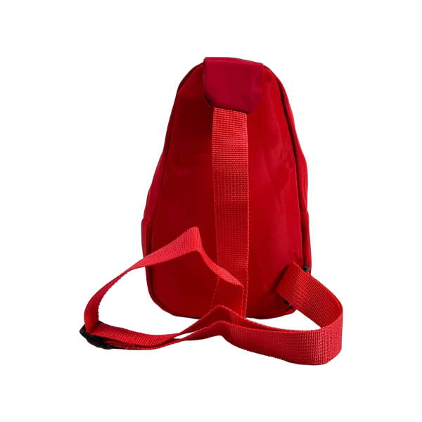 Дитяча сумка-слінг з принтом автобус 