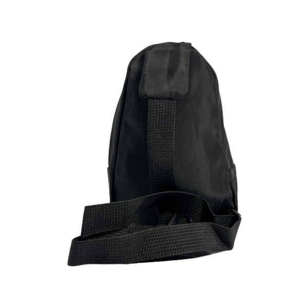 Дитяча сумка-слінг з принтом автобус чорний Дитяча сумка-слінг з принтом автобус чорний