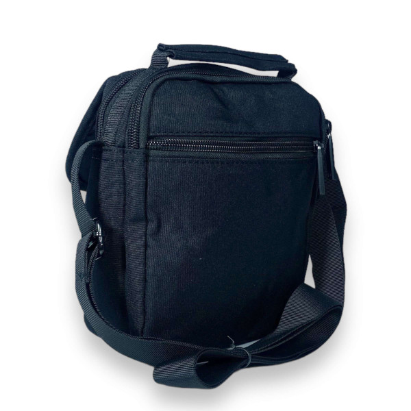 Сумка мужская через плечо Gorangd 2 отделения 2 фронтальных кармана задний карман размер 20*15*10см черная Сумка мужская через плечо Gorangd 2 отделения 2 фронтальных кармана задний карман размер 20*15*10см черная