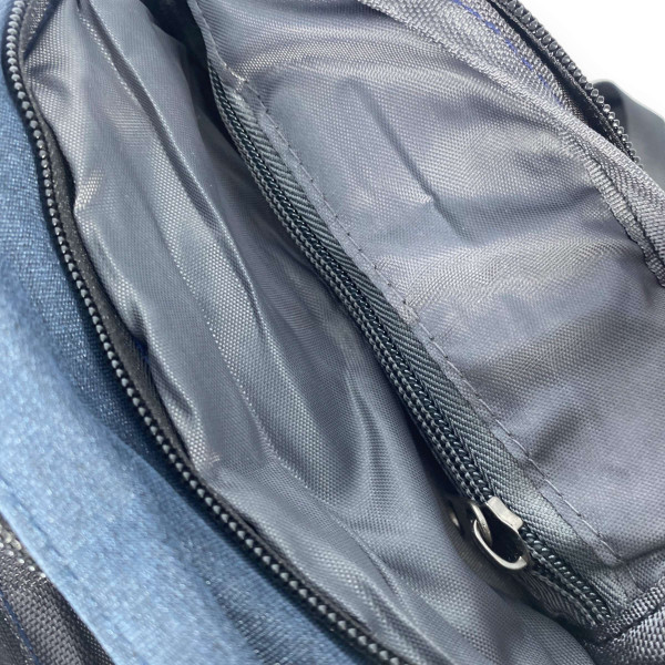 Сумка мужская через плечо Gorangd, два отделения, два фронтальных кармана, задний карман размер 20*15*10см синяя Сумка мужская через плечо Gorangd, два отделения, два фронтальных кармана, задний карман размер 20*15*10см синяя