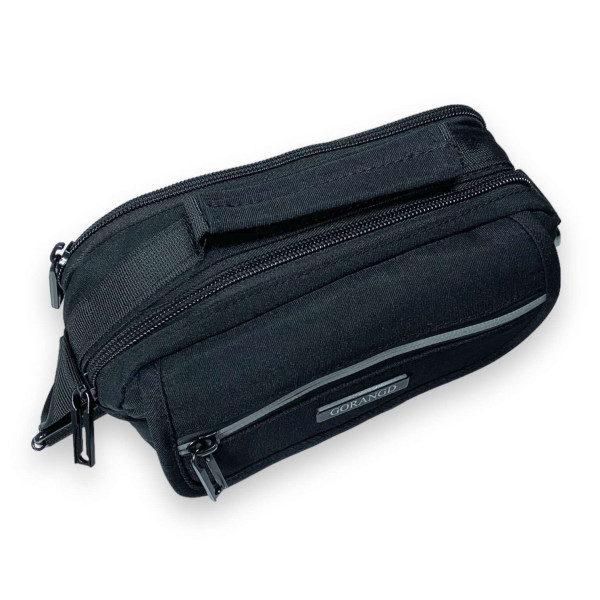 Сумка мужская через плечо Gorangd, два отделения, два фронтальных кармана задний карман размер 20*15*10см черная Сумка мужская через плечо Gorangd, два отделения, два фронтальных кармана задний карман размер 20*15*10см черная