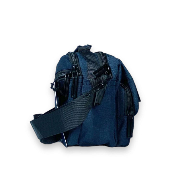 Сумка мужская через плечо Gorangd, два отделения, два фронтальных кармана задний карман размер 20*15*10см синяя Сумка мужская через плечо Gorangd, два отделения, два фронтальных кармана задний карман размер 20*15*10см синяя