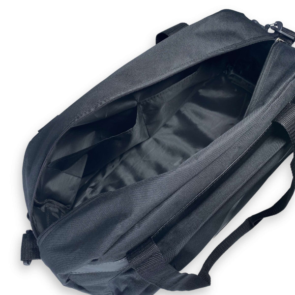 Спортивна сумка, 30 л, 1 відділення, з'ємний ремінь, чорна Спортивна сумка, 30 л, 1 відділення, з'ємний ремінь, чорна