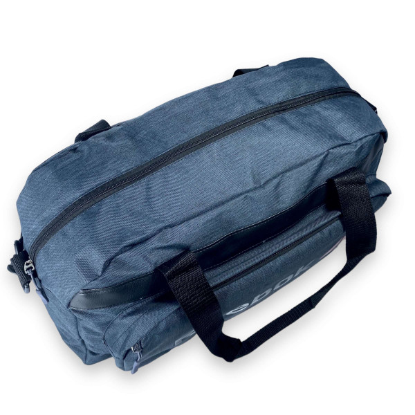 Спортивна сумка на одне відділення, 30 л, додаткові кишені, синя